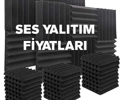 ses yalıtım fiyatları