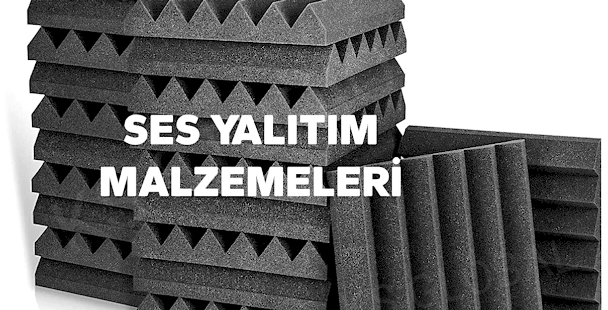 ses yalıtım malzemeleri