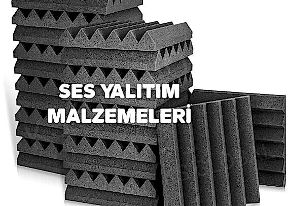 ses yalıtım malzemeleri